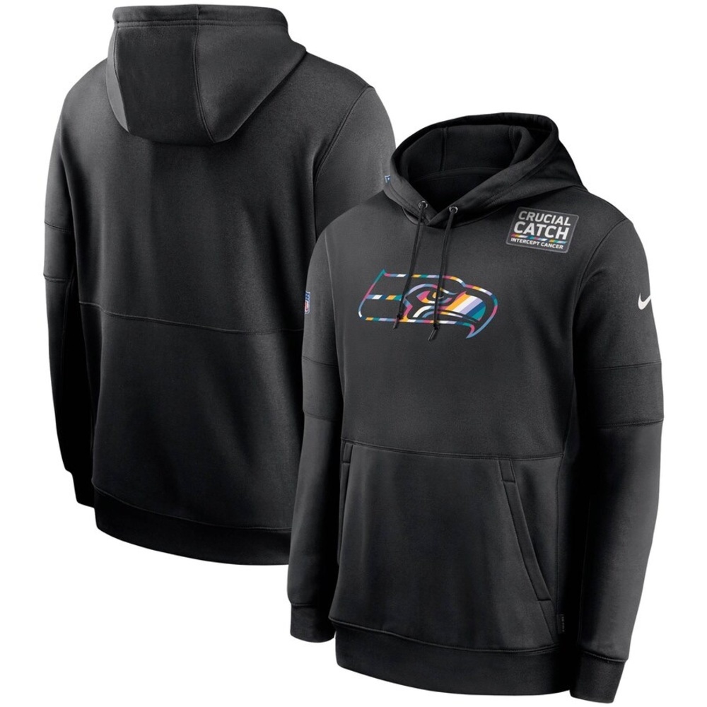 Nike Seattle Seahawks NFL Crucial Catch Pullover Hoodie